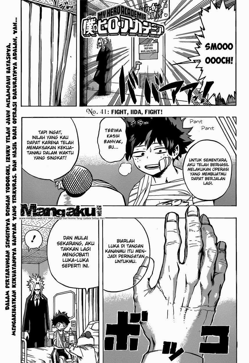 Manga Boku no Hero Academia Chapter 41 gambar 2