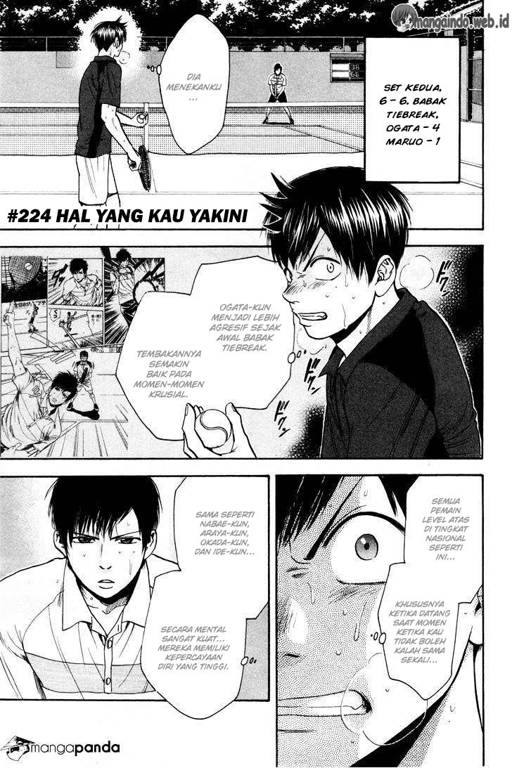 Manga Baby Steps Chapter 224 gambar 2