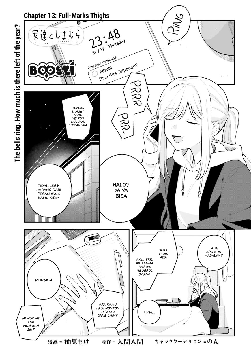 Manga Adachi to Shimamura (YUZUHARA Moke) Chapter 13 gambar 2