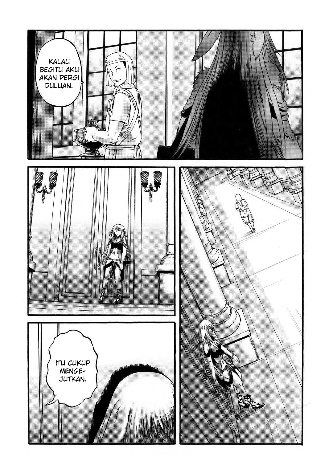 Gate – Jietai Kare no Chi nite Kaku Tatakeri Chapter 97 Gambar 4
