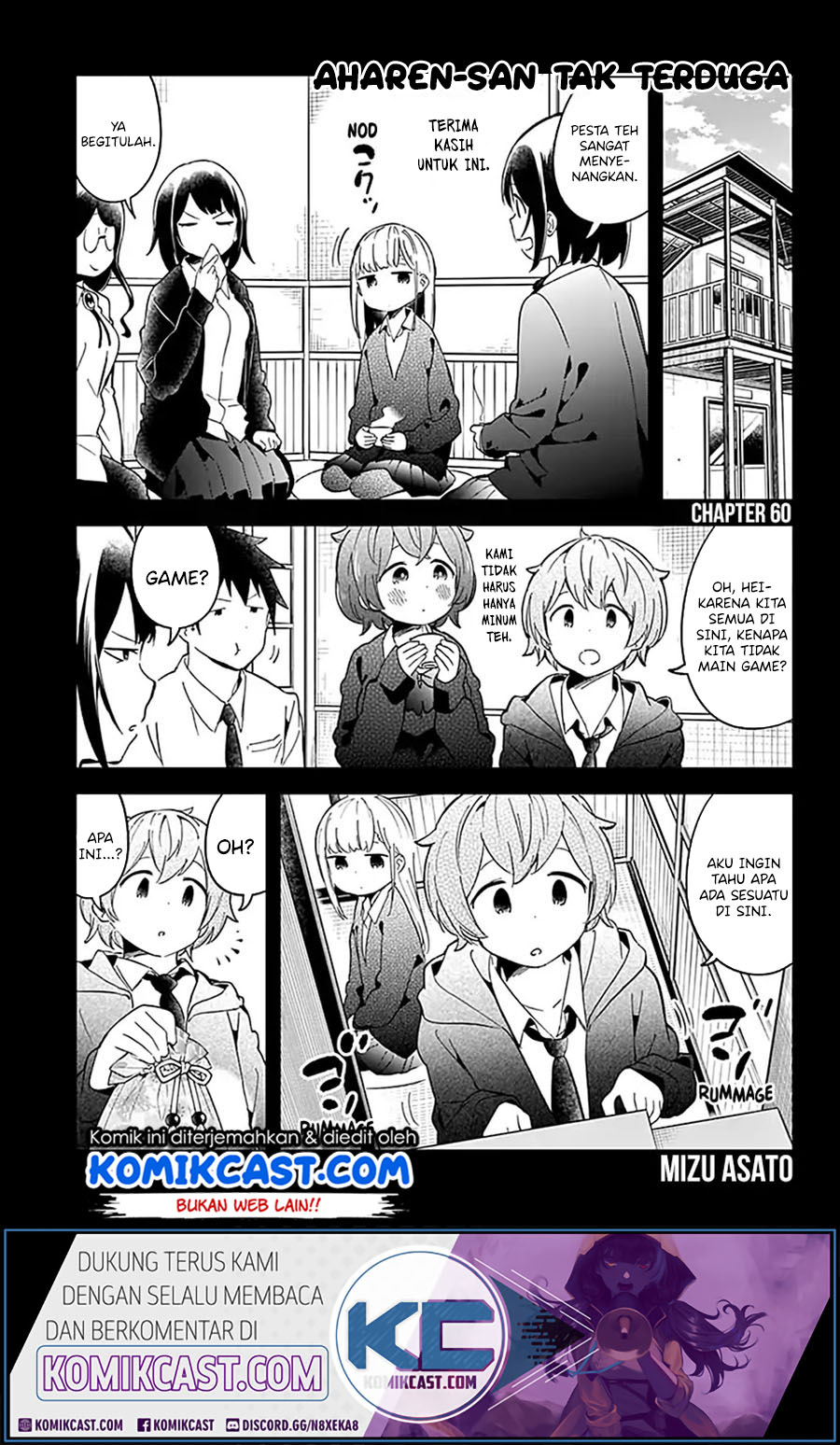 Manga Aharen-san wa Hakarenai Chapter 60 gambar 2