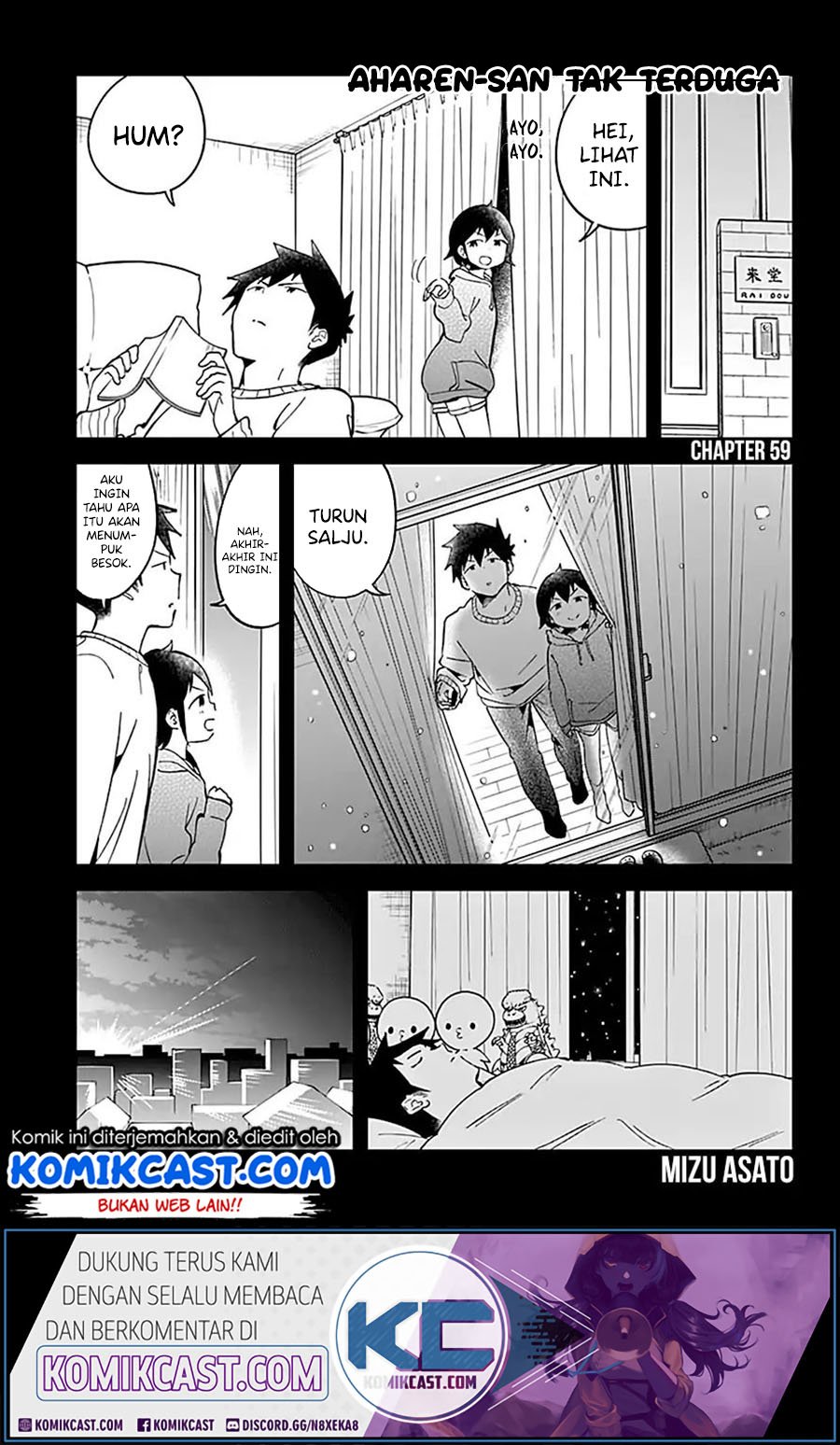 Manga Aharen-san wa Hakarenai Chapter 59 gambar 2