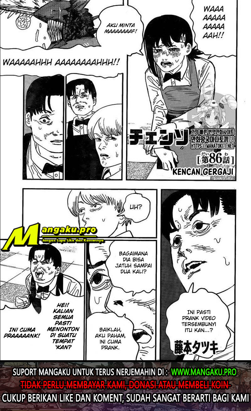Manga Chainsaw Man Chapter 86 gambar 2