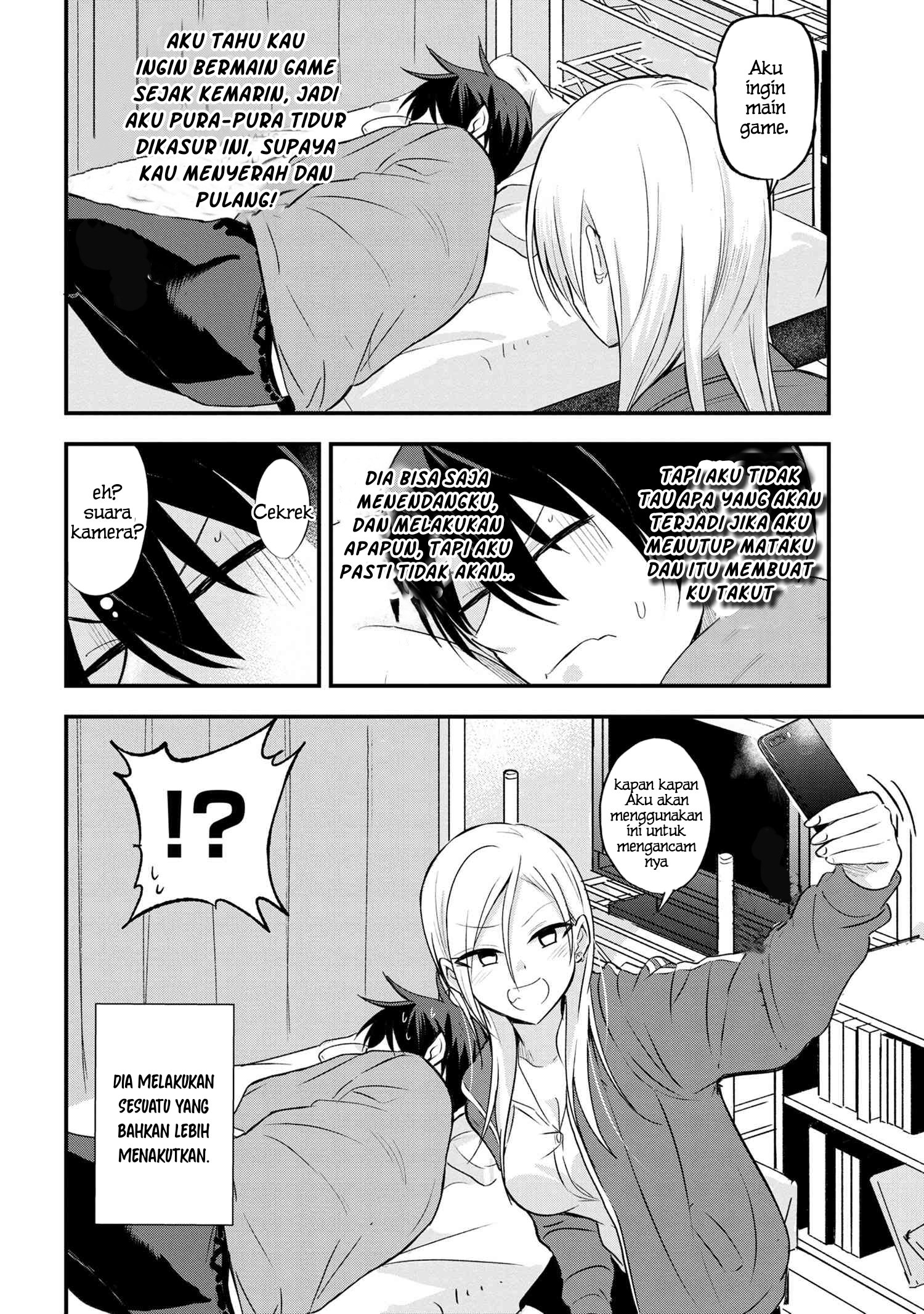 Manga Please Go Home, Akutsu-san! Chapter 10 gambar 2