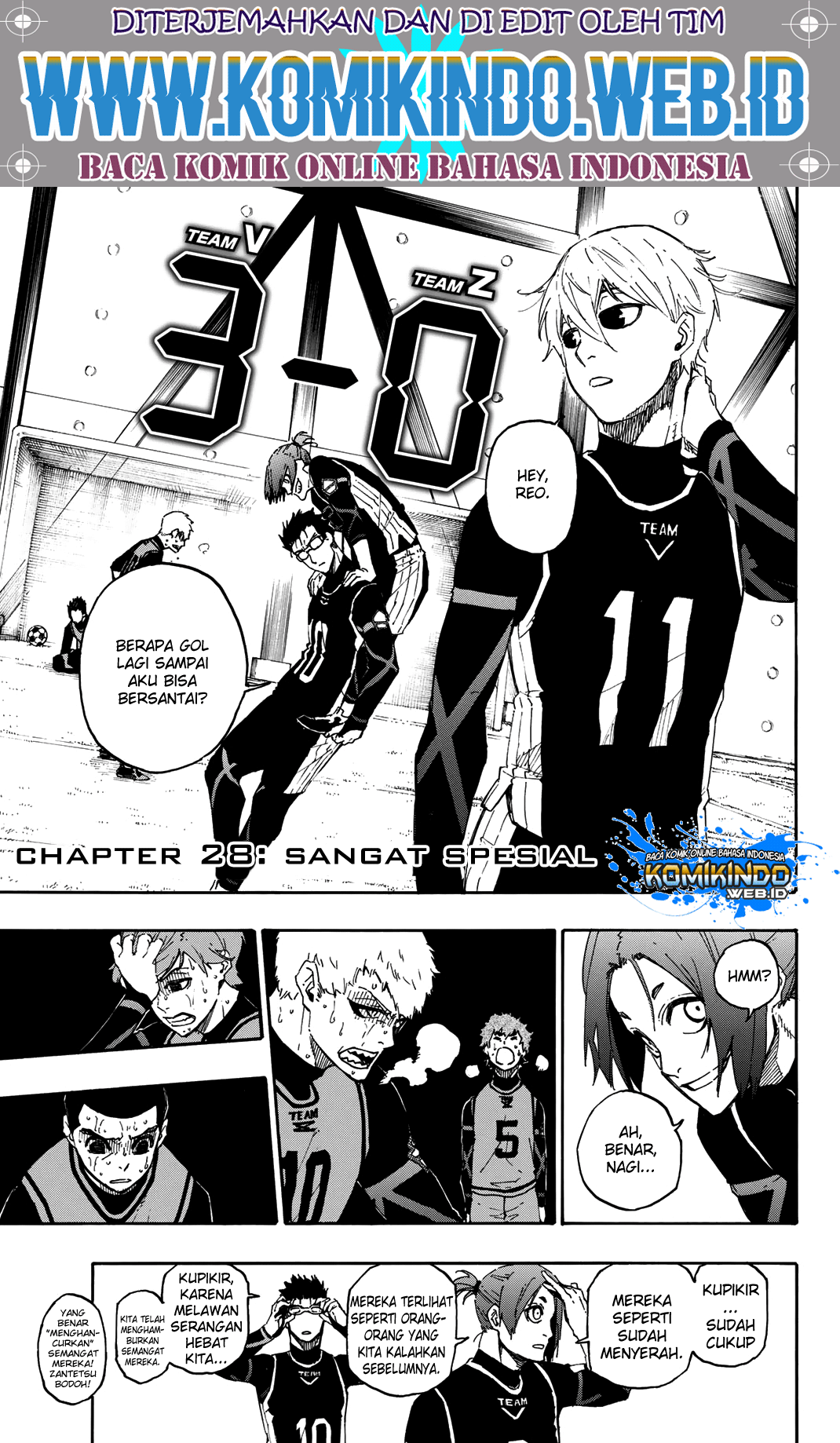 Manga Blue Lock Chapter 28 gambar 2
