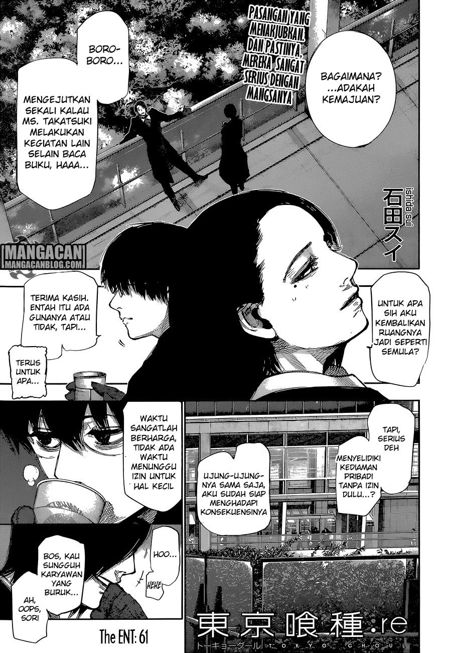 Manga Tokyo Ghoul:re Chapter 61 gambar 2