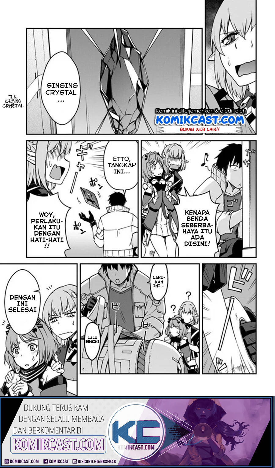 Manga Mezametara Saikyou Soubi to Uchuusen-mochi datta no de Chapter 10.1 gambar 2