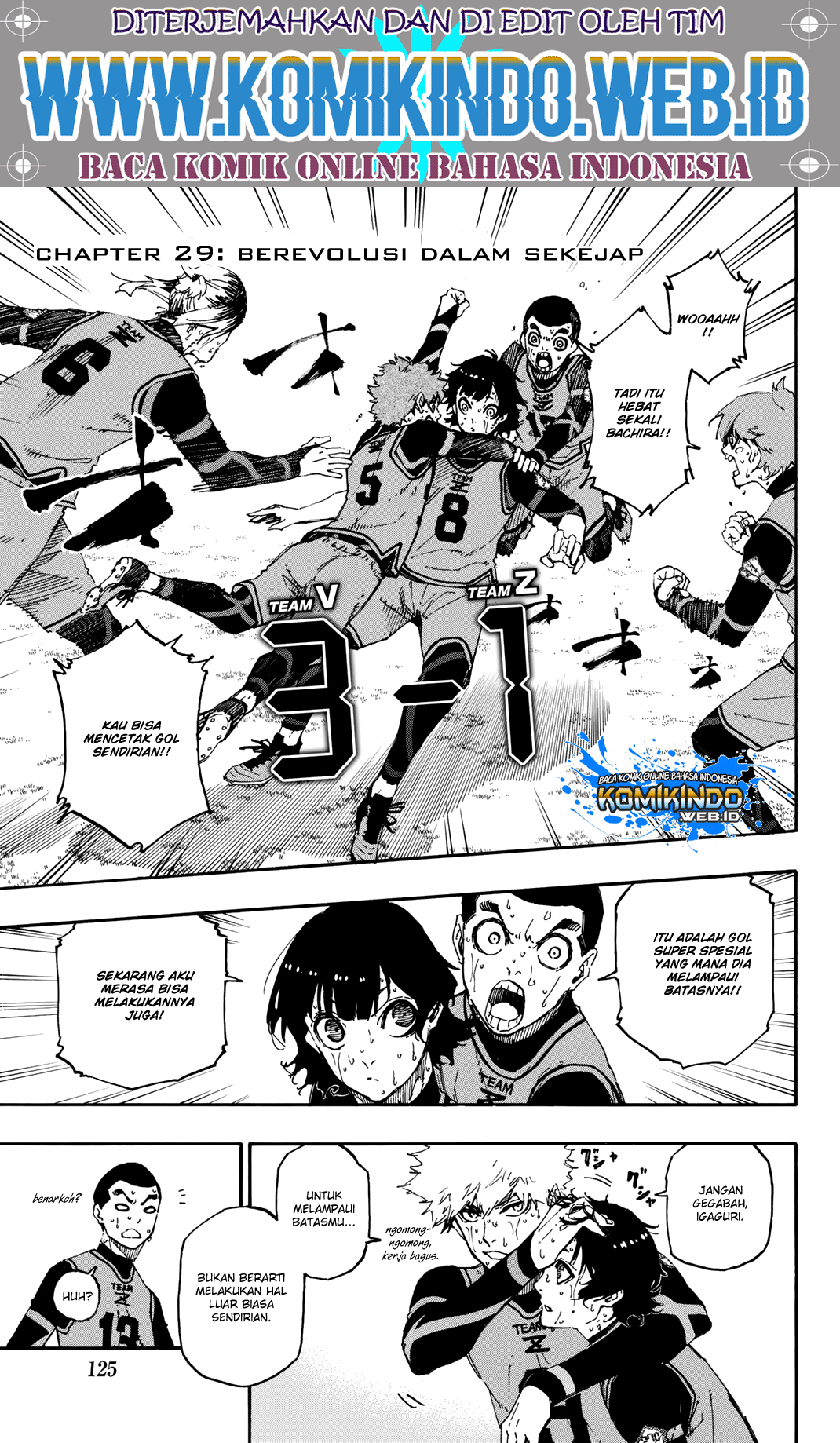 Manga Blue Lock Chapter 29 gambar 2
