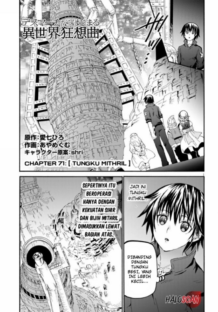 Manga Death March kara Hajimaru Isekai Kyousoukyoku Chapter 71 gambar 2