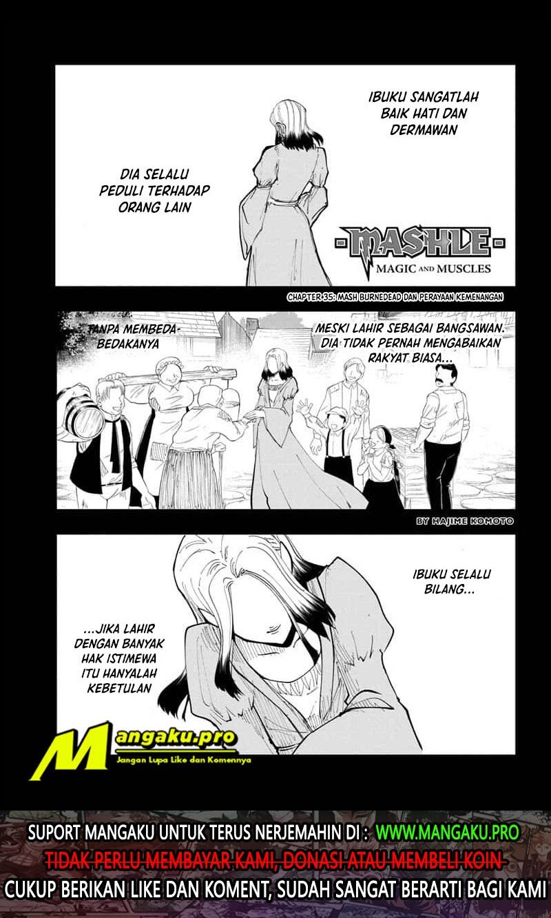 Manga Mashle: Magic and Muscles Chapter 35 gambar 2