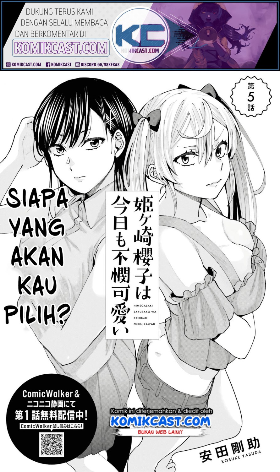 Manga Himegasaki Sakurako wa Kyoumo Fubin Kawaii! Chapter 05 gambar 2