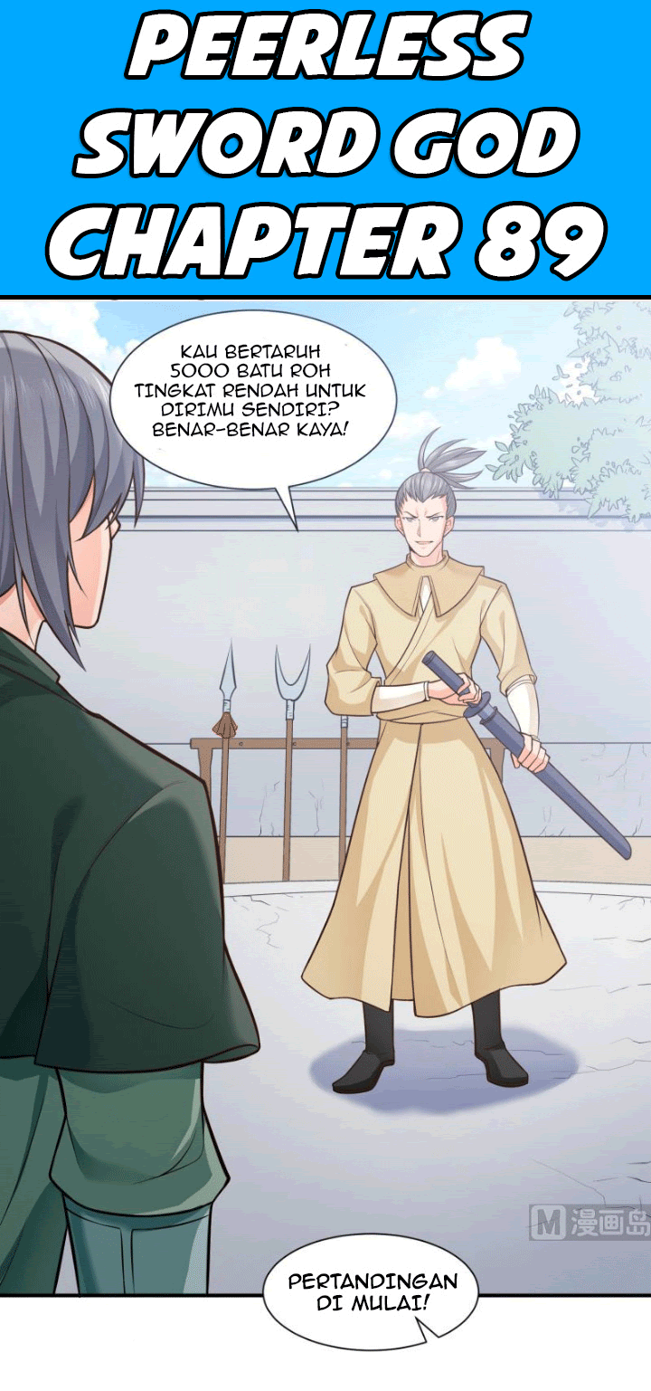 Manhua Peerless Sword God Chapter 89 gambar 2