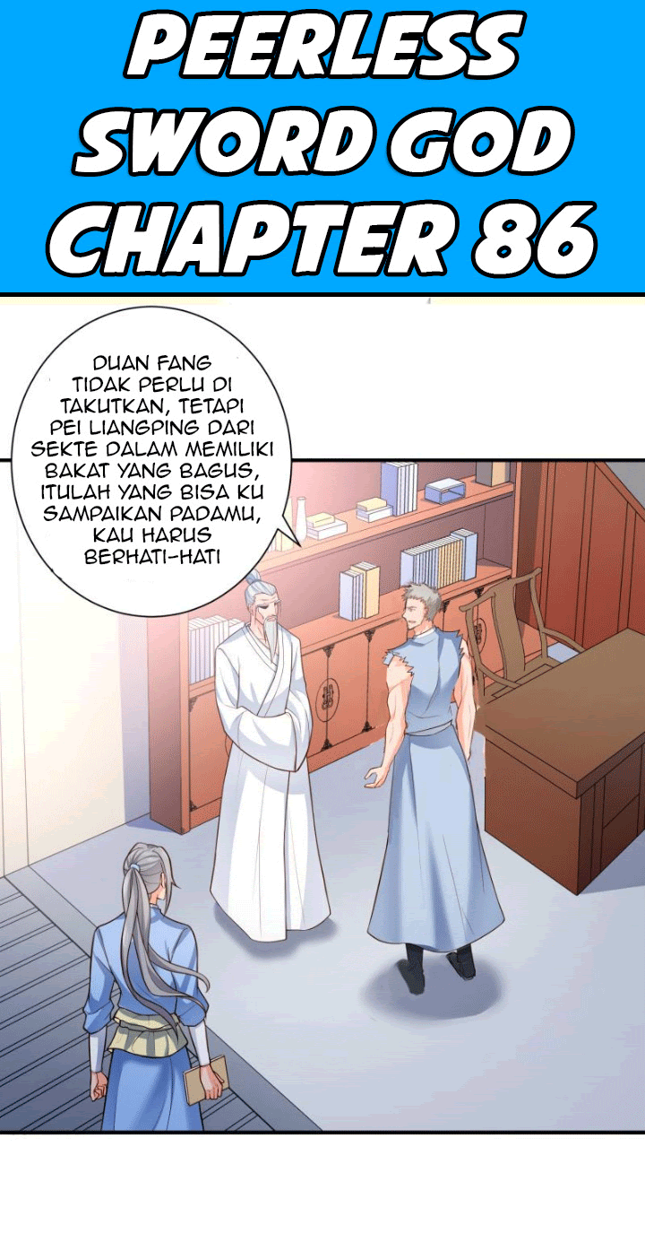 Manhua Peerless Sword God Chapter 86 gambar 2