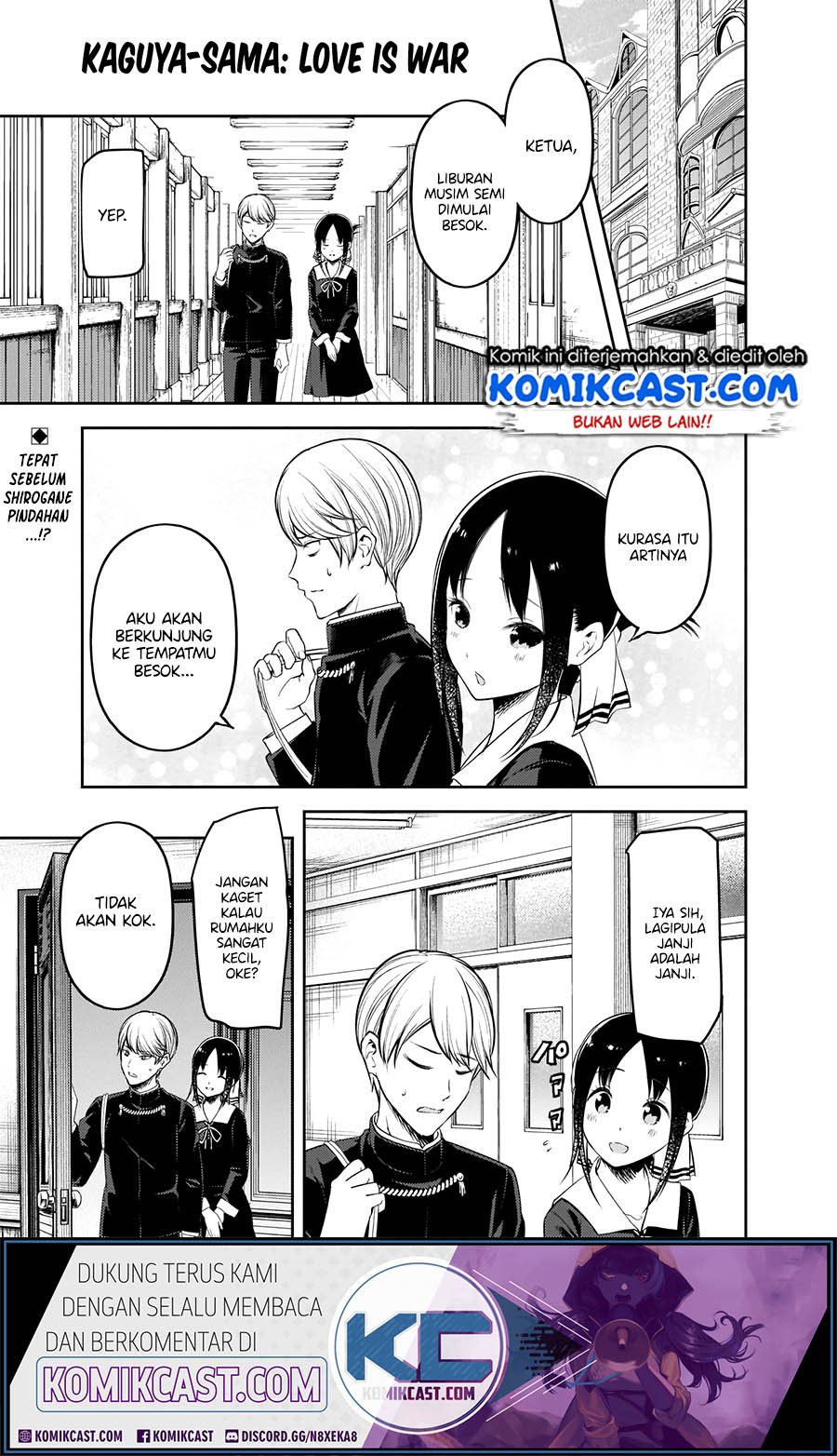 Manga Kaguya-sama wa Kokurasetai – Tensai-tachi no Renai Zunousen Chapter 206 gambar 2