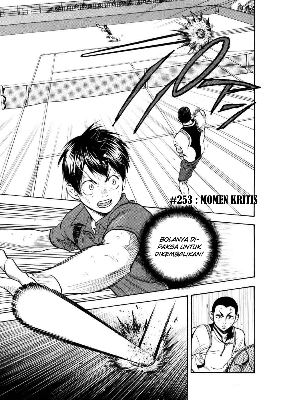 Manga Baby Steps Chapter 253 gambar 2