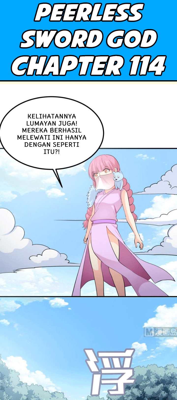 Manhua Peerless Sword God Chapter 114 gambar 2