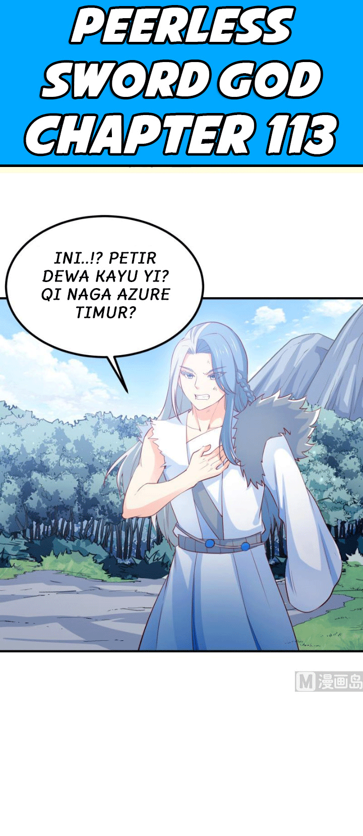 Manhua Peerless Sword God Chapter 113 gambar 2