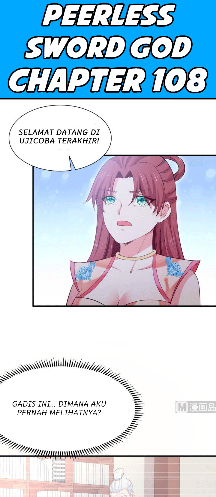 Manhua Peerless Sword God Chapter 108 gambar 2