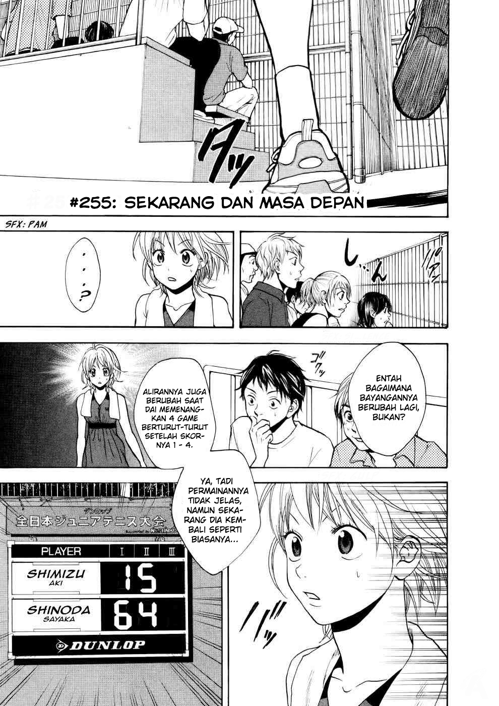 Manga Baby Steps Chapter 255 gambar 2