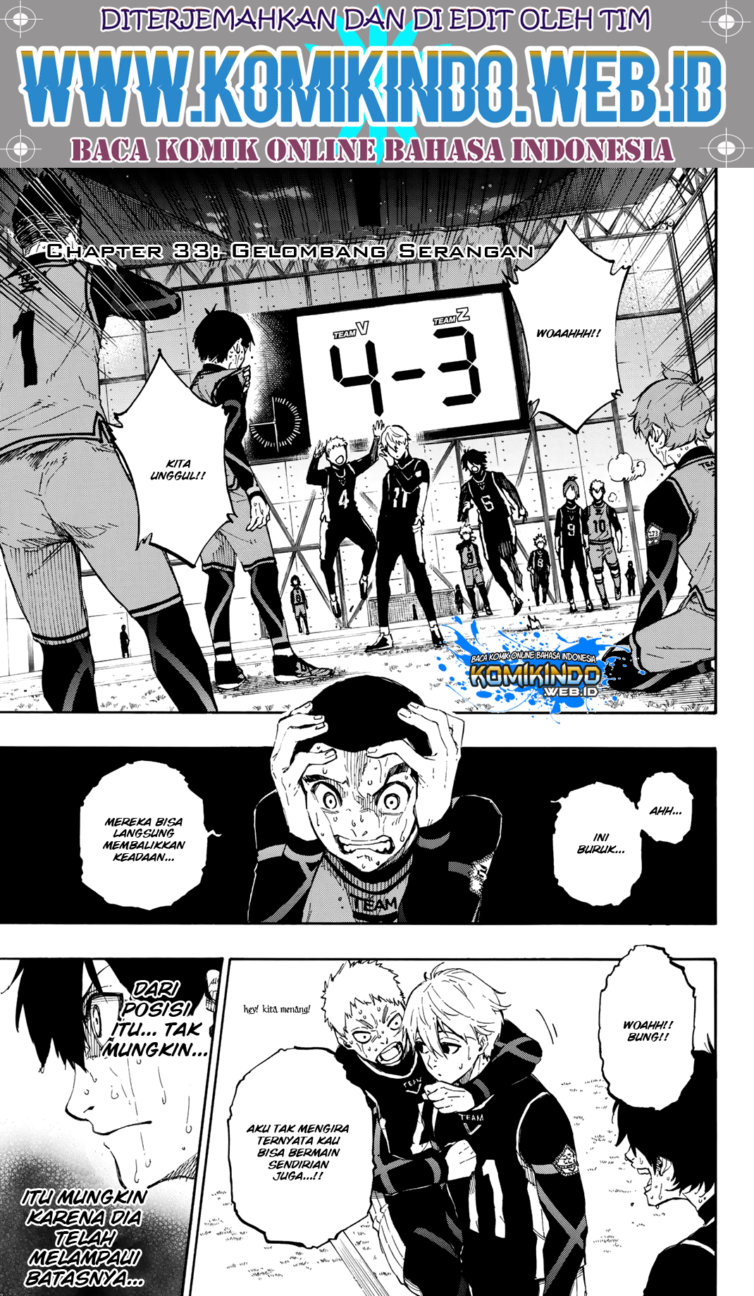 Manga Blue Lock Chapter 33 gambar 2