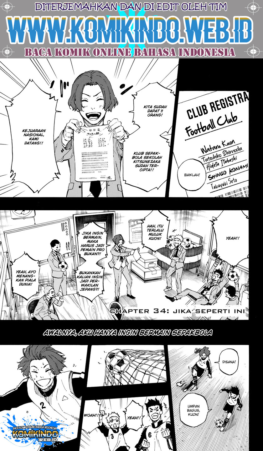 Manga Blue Lock Chapter 34 gambar 2