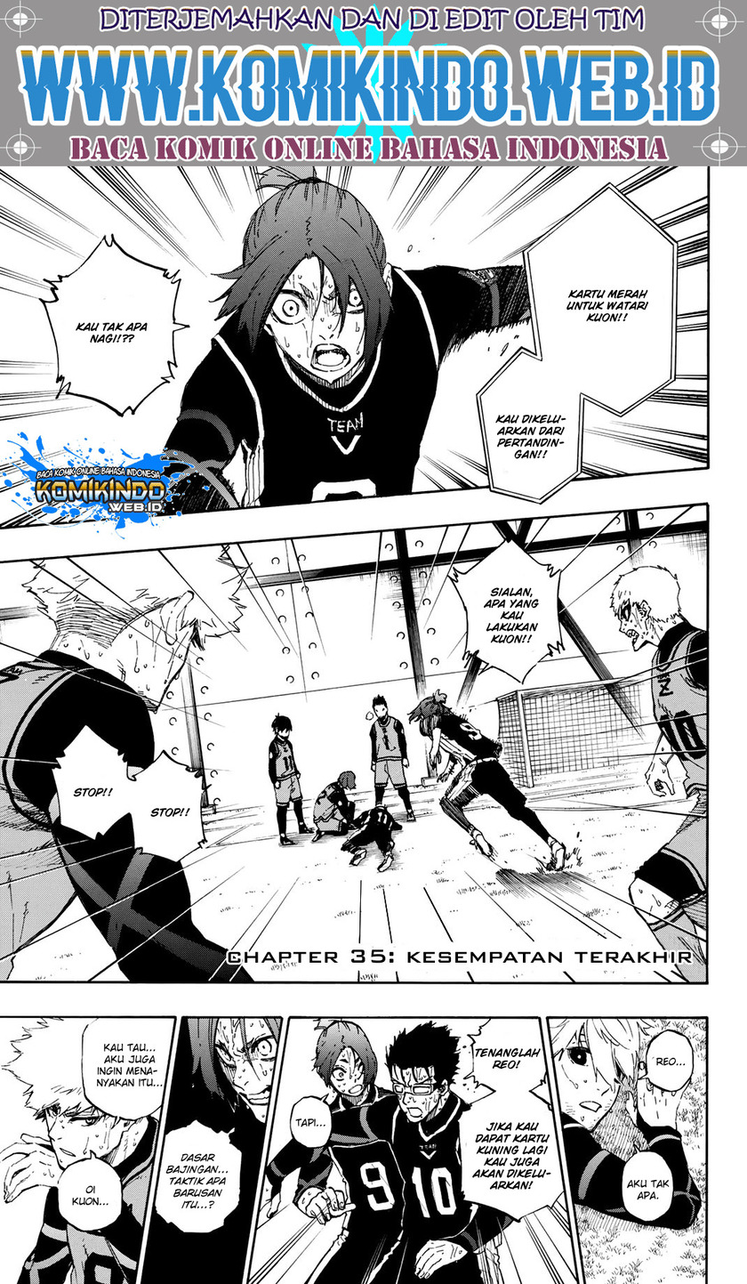 Manga Blue Lock Chapter 35 gambar 2