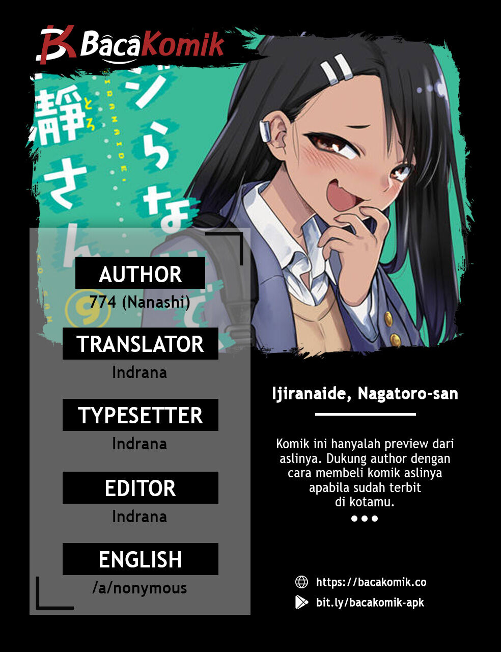 Manga Ijiranaide, Nagatoro-san Chapter 66 gambar 2