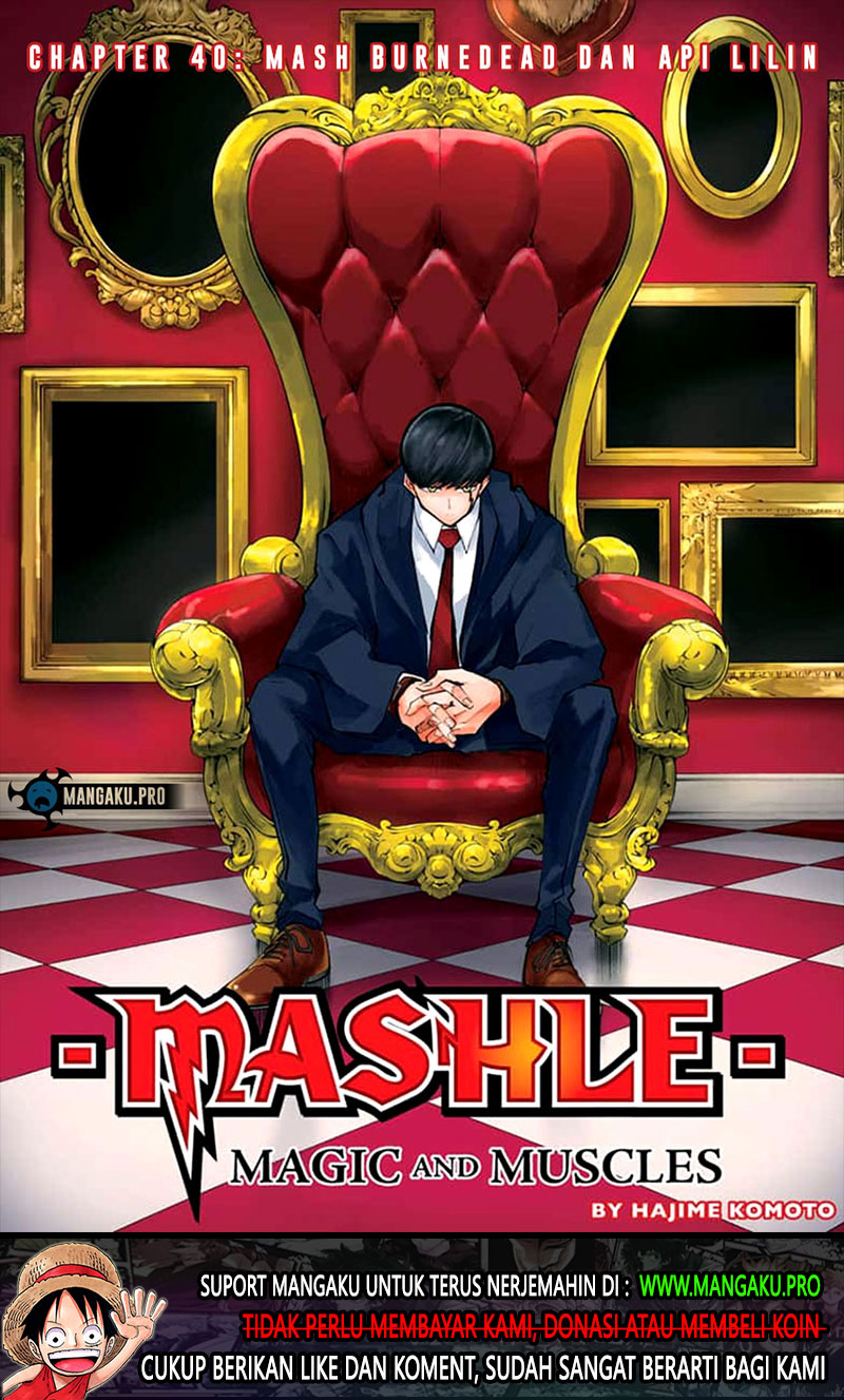 Manga Mashle: Magic and Muscles Chapter 40 gambar 2