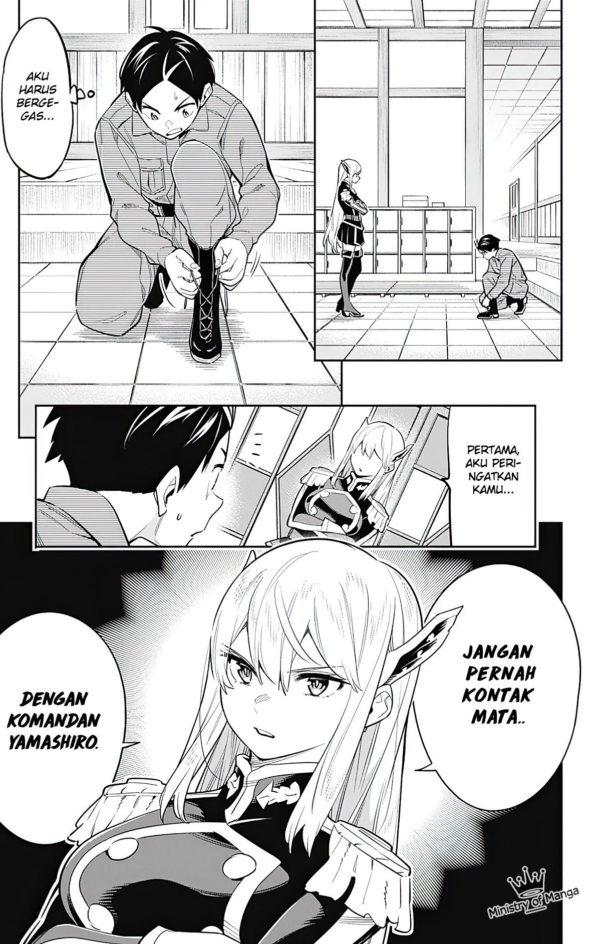 Manga Mato Seihei no Slave Chapter 46 gambar 2