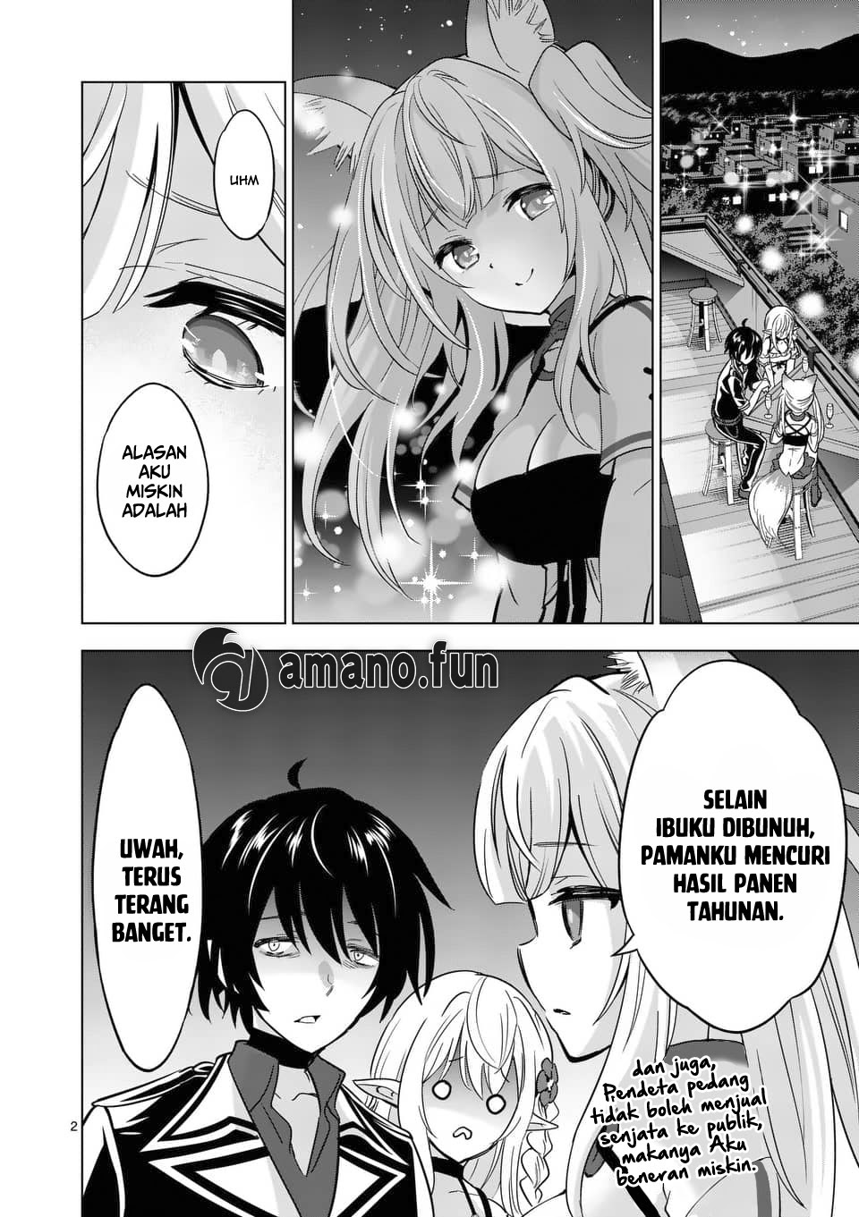 Manga Shijou Saikyou Orc-san no Tanoshii Tanetsuke Harem Zukuri Chapter 33 gambar 2