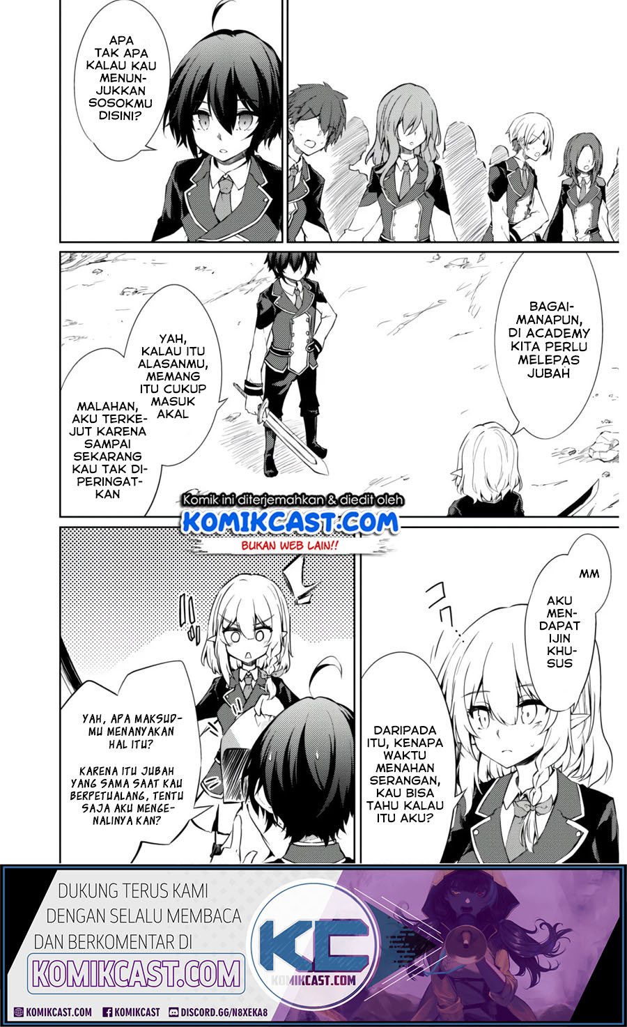 Manga Moto Saikyou no Kenshi wa, Isekai Mahou ni Akogareru Chapter 29 gambar 2