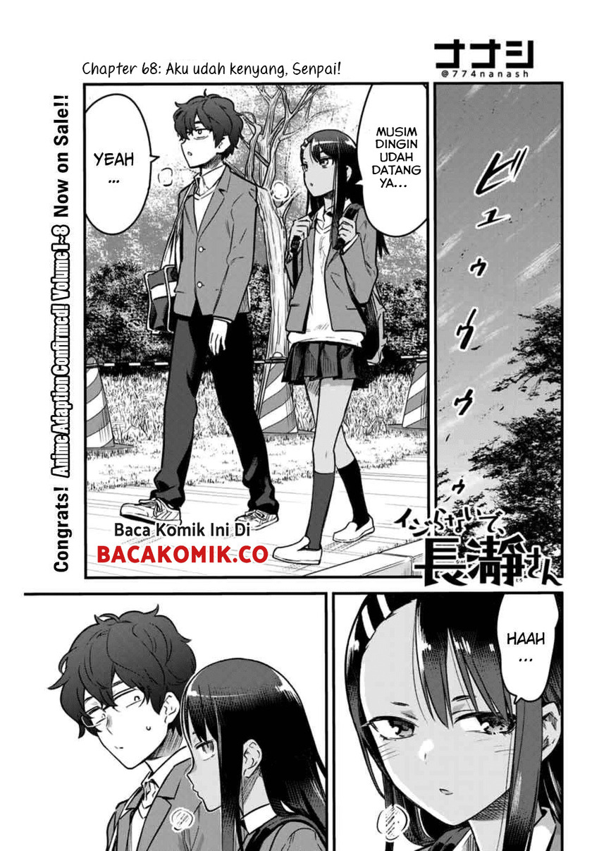 Manga Ijiranaide, Nagatoro-san Chapter 68 gambar 2