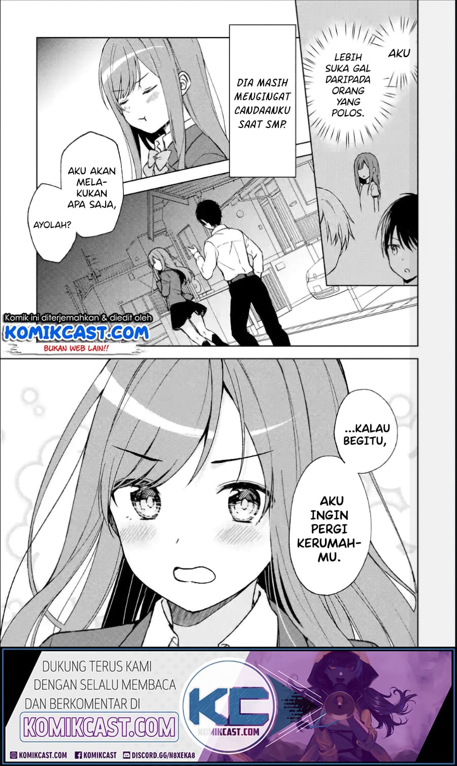 Manga Chikan Saresou ni Natteiru S-kyuu Bishoujo wo Tasuketara Tonari no Seki no Osanajimi datta Chapter 05 gambar 2