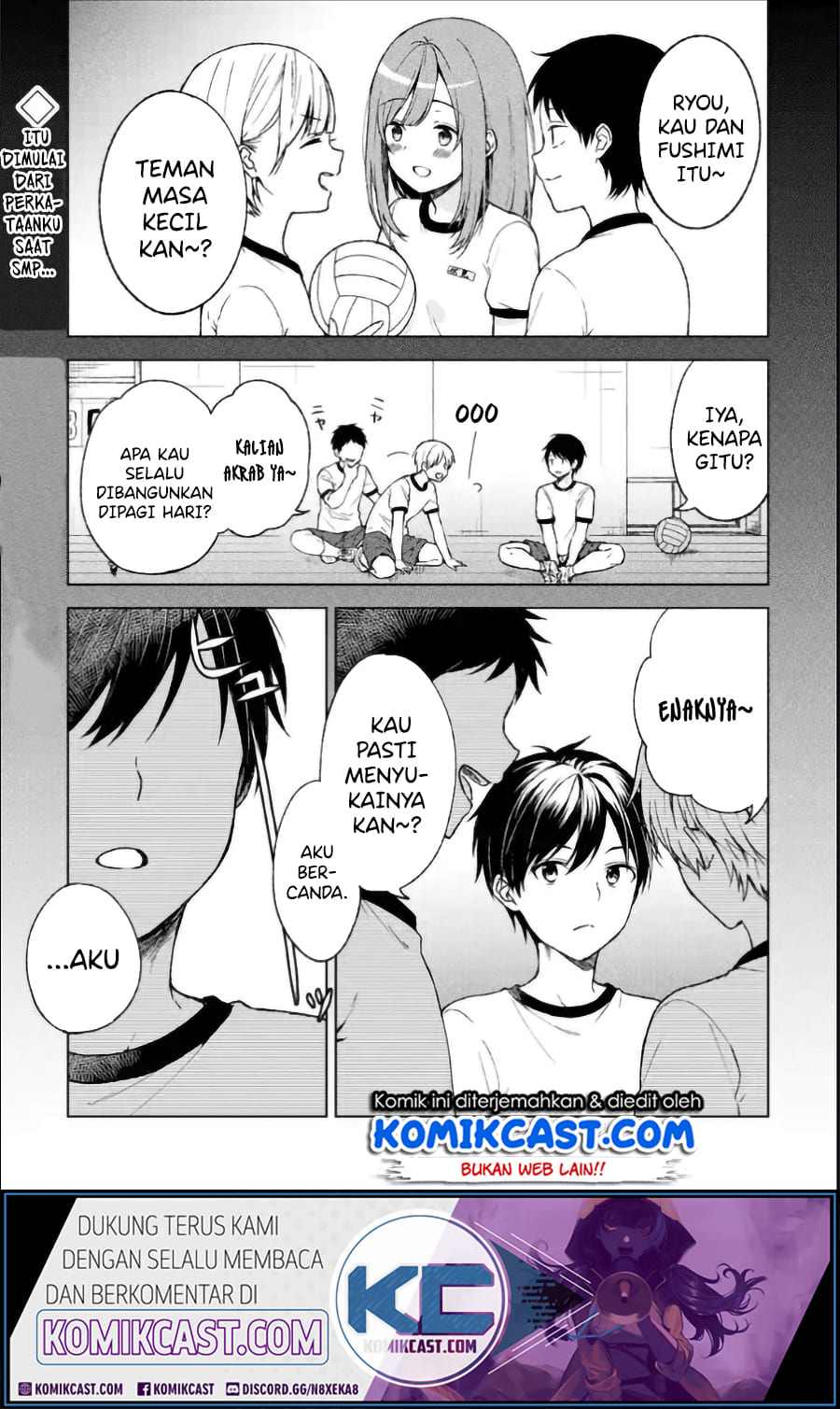 Manga Chikan Saresou ni Natteiru S-kyuu Bishoujo wo Tasuketara Tonari no Seki no Osanajimi datta Chapter 04 gambar 2