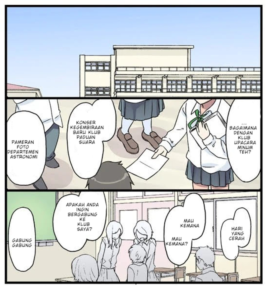 Manga Itsuka, Tanshoku no Sora no Shita Chapter 02 gambar 2