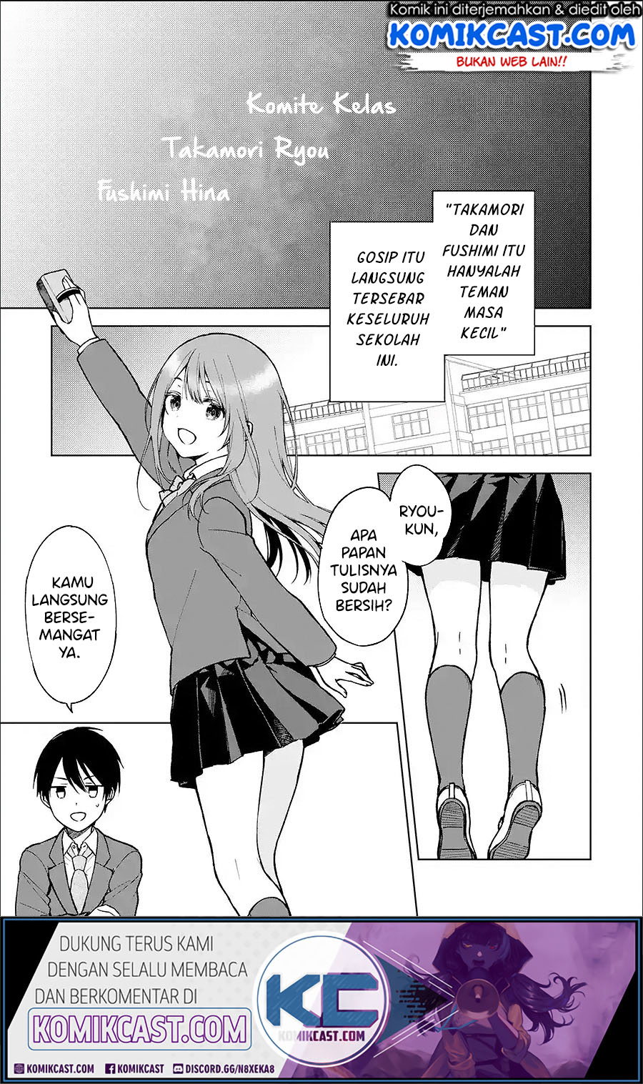 Manga Chikan Saresou ni Natteiru S-kyuu Bishoujo wo Tasuketara Tonari no Seki no Osanajimi datta Chapter 13 gambar 2