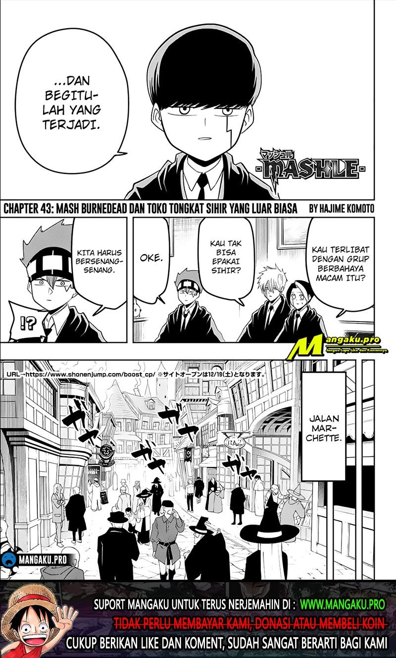 Manga Mashle: Magic and Muscles Chapter 43 gambar 2