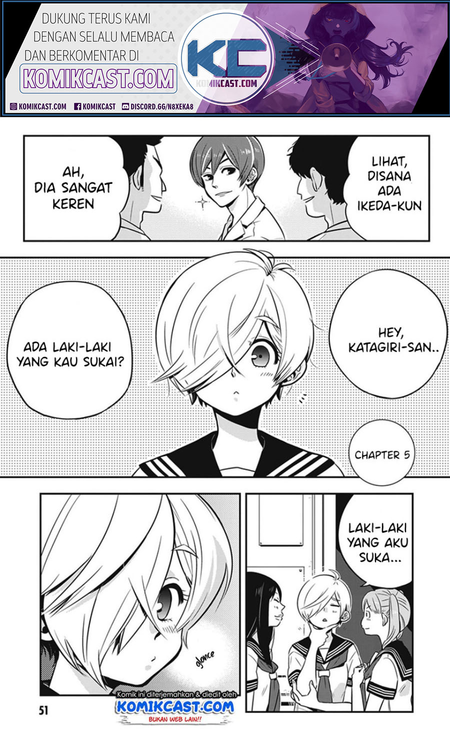 Manga Giri-Giri Saegiru Katagirisan Chapter 05 gambar 2