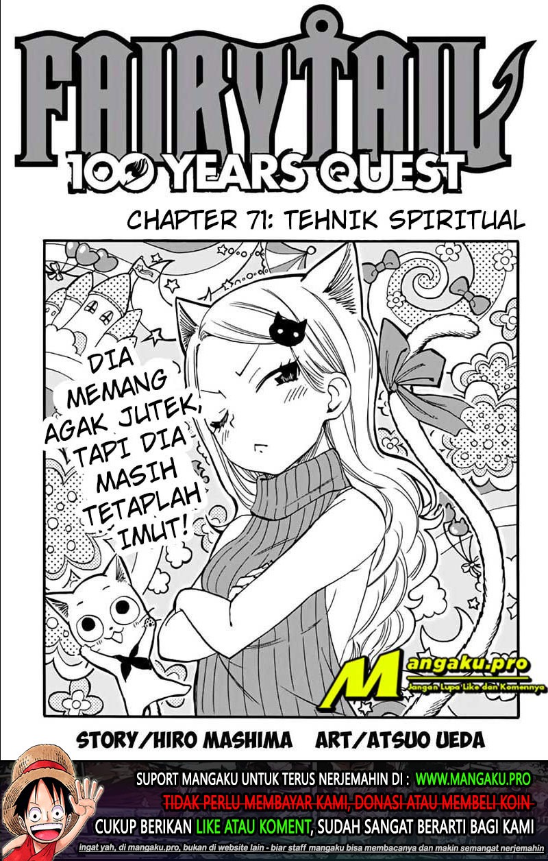 Manga Fairy Tail: 100 Years Quest Chapter 71 gambar 2