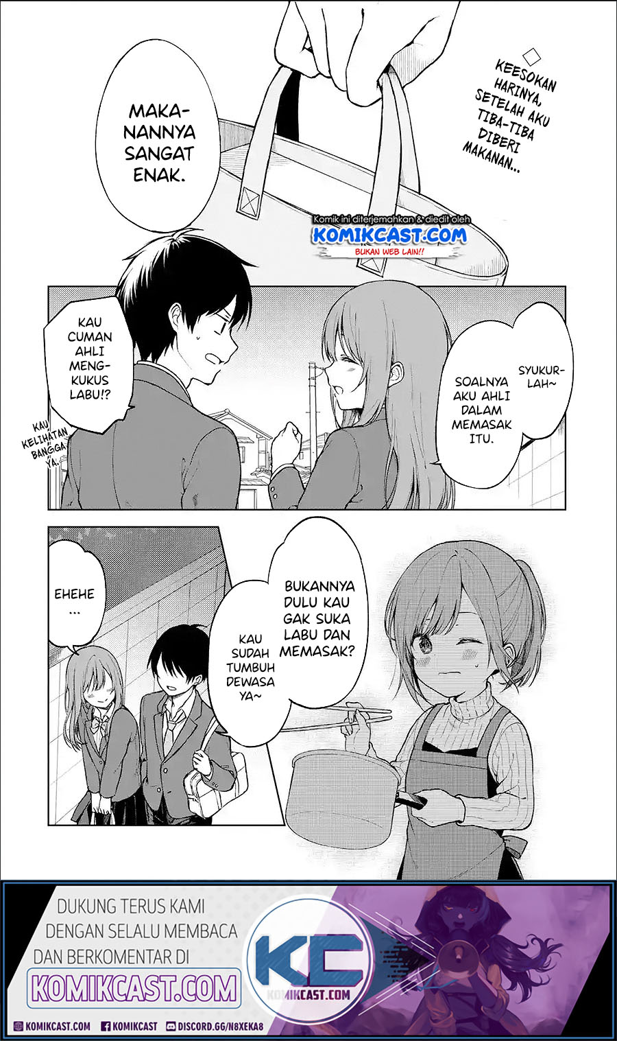 Manga Chikan Saresou ni Natteiru S-kyuu Bishoujo wo Tasuketara Tonari no Seki no Osanajimi datta Chapter 14 gambar 2