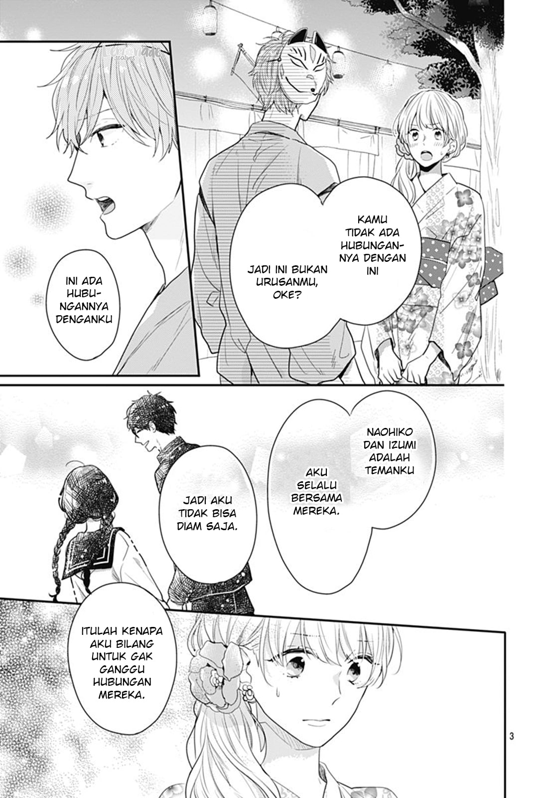 Koi wo Shiranai Bokutachi wa Chapter 7 Gambar 9