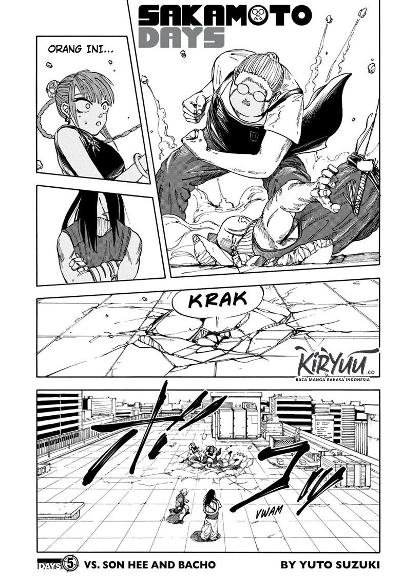 Manga Sakamoto Days Chapter 05 gambar 2