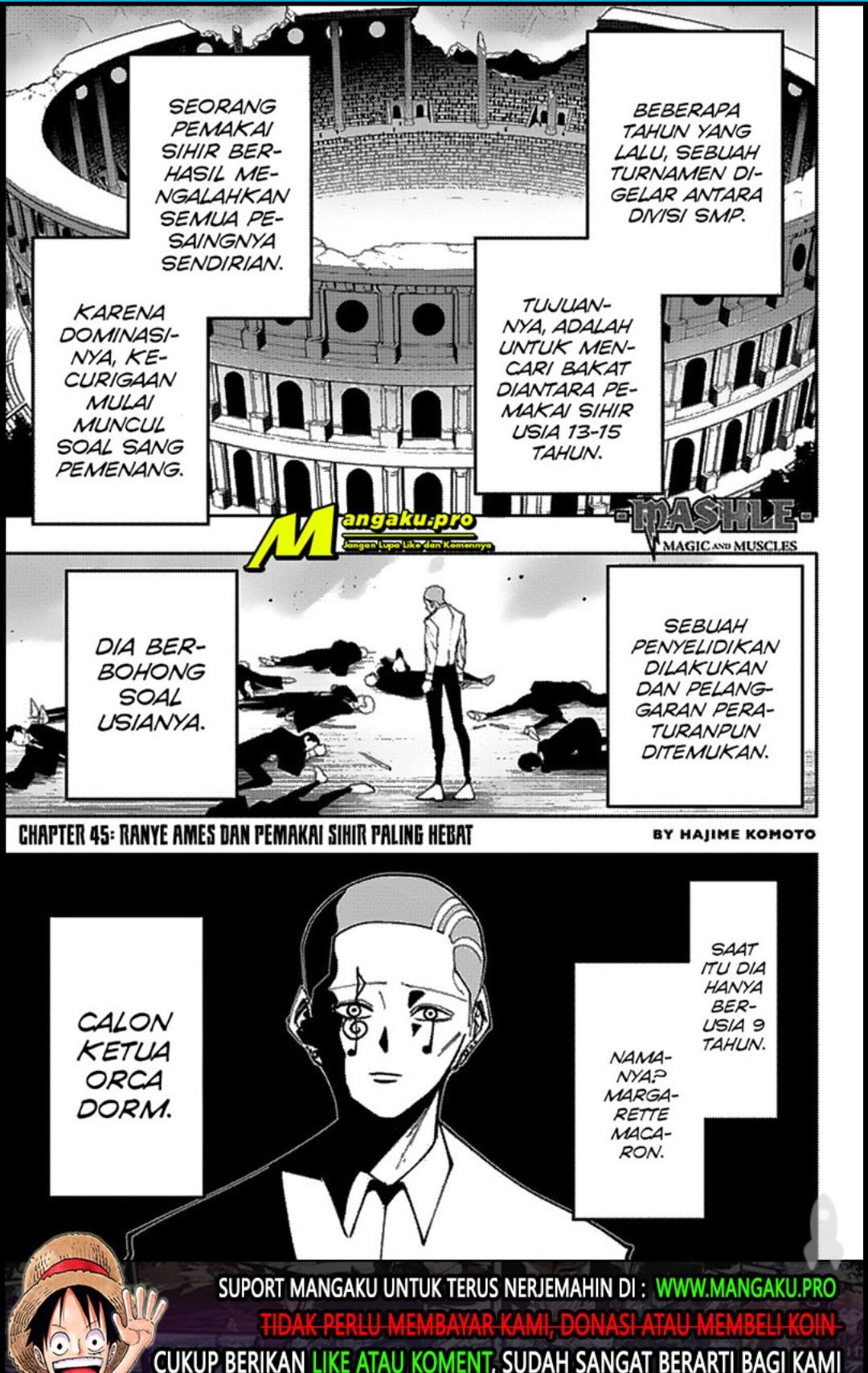 Manga Mashle: Magic and Muscles Chapter 45 gambar 2