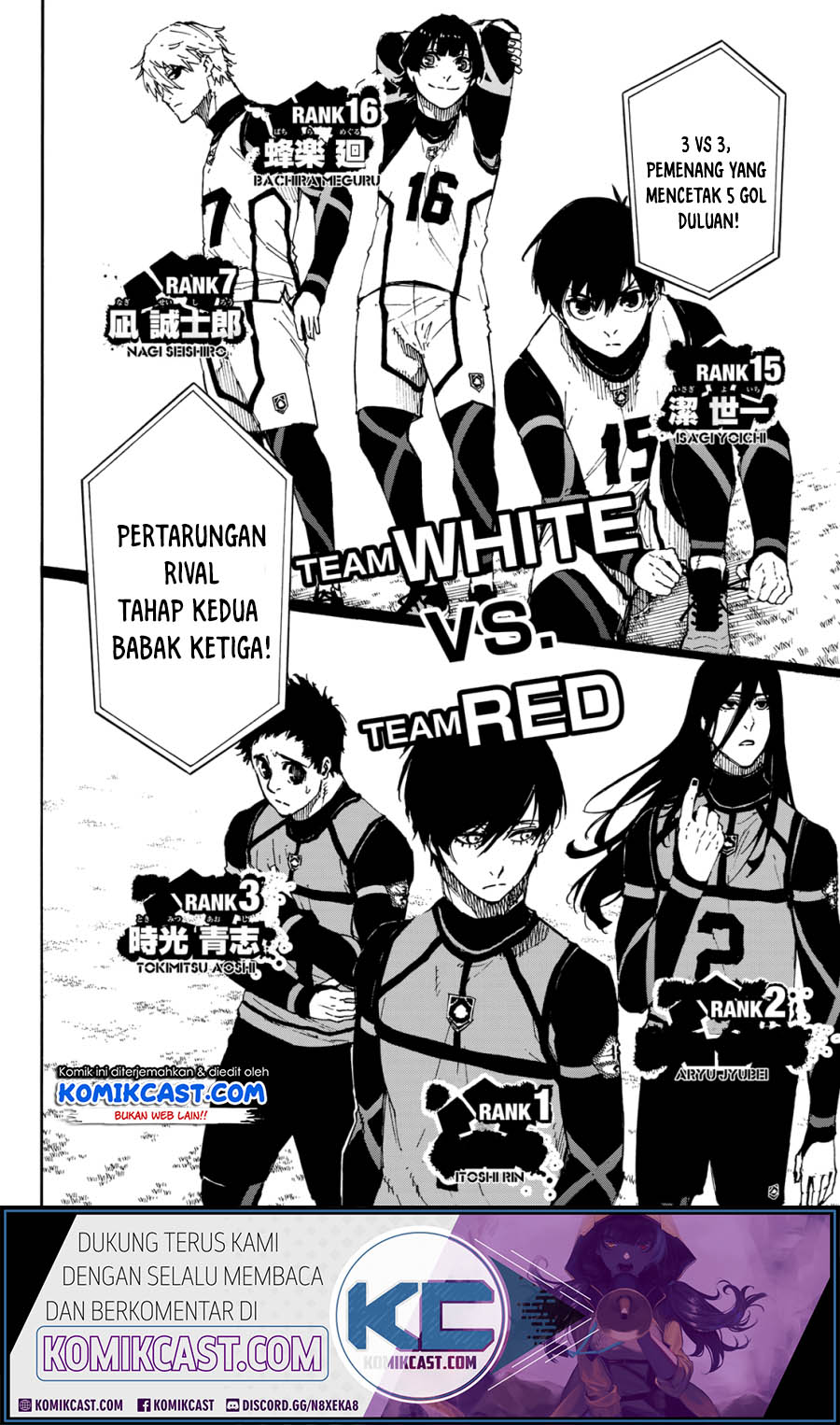 Manga Blue Lock Chapter 45 gambar 2