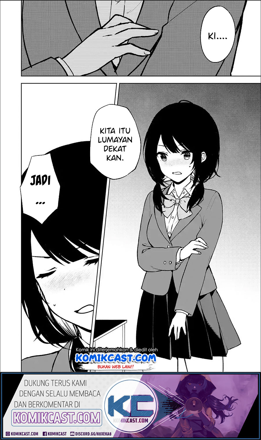 Manga Chikan Saresou ni Natteiru S-kyuu Bishoujo wo Tasuketara Tonari no Seki no Osanajimi datta Chapter 16 gambar 2