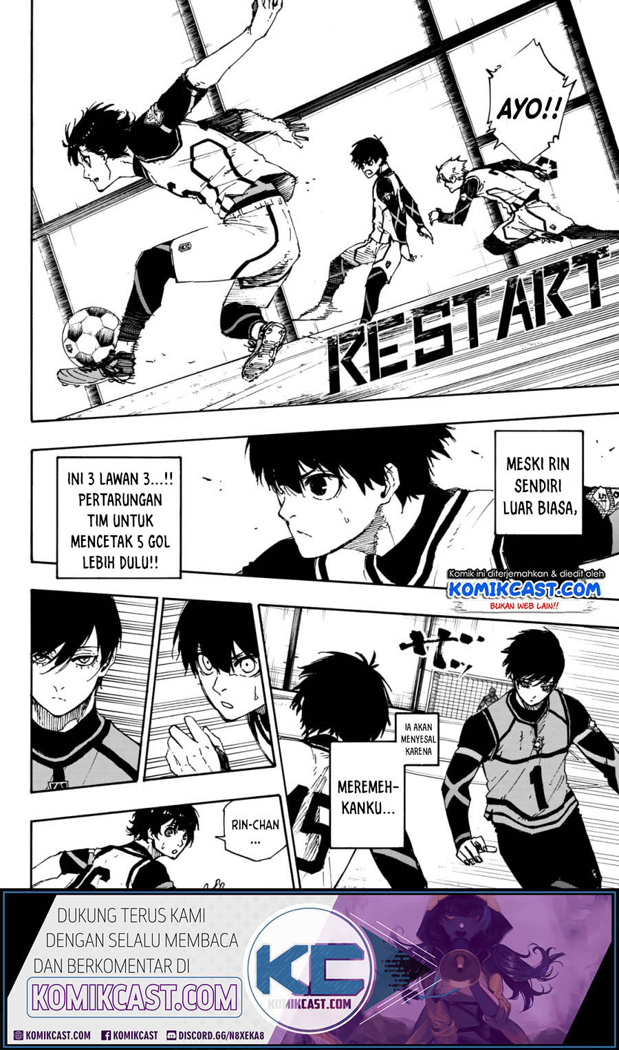 Manga Blue Lock Chapter 46 gambar 2
