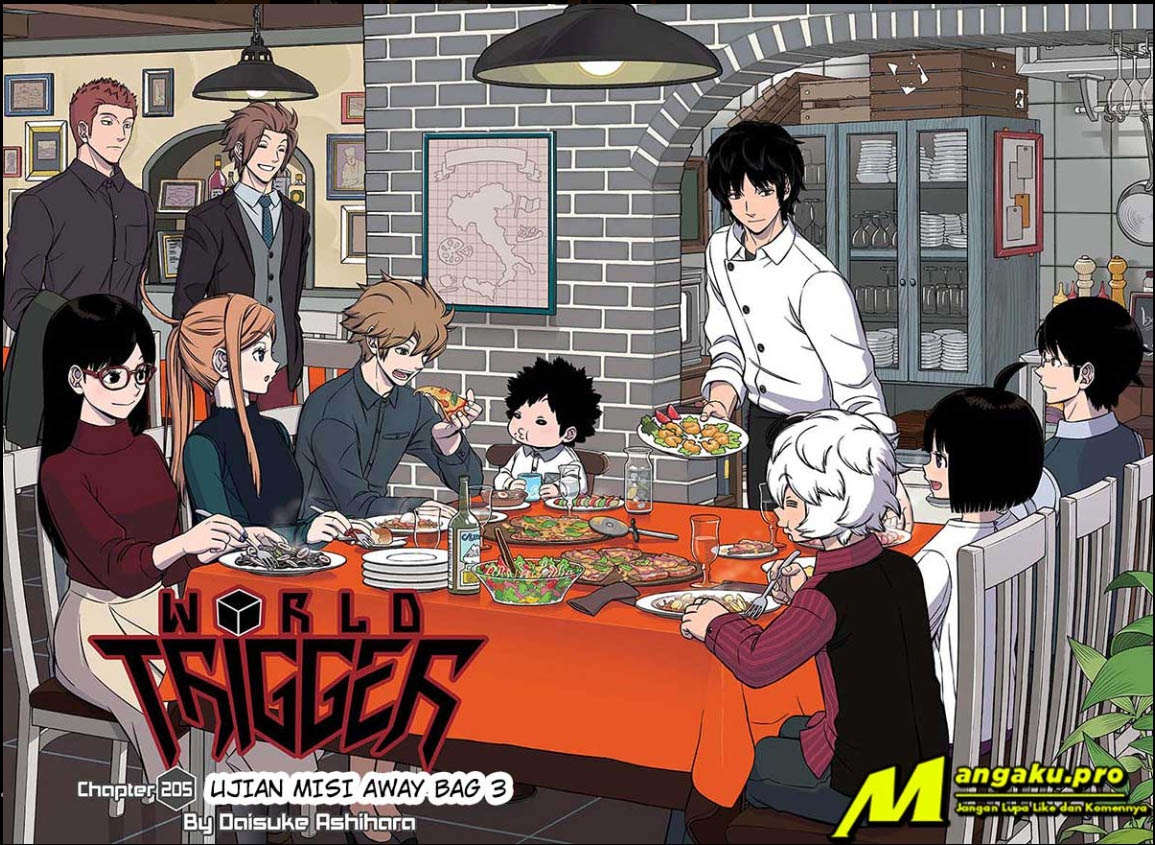 Manga World Trigger Chapter 205 gambar 2