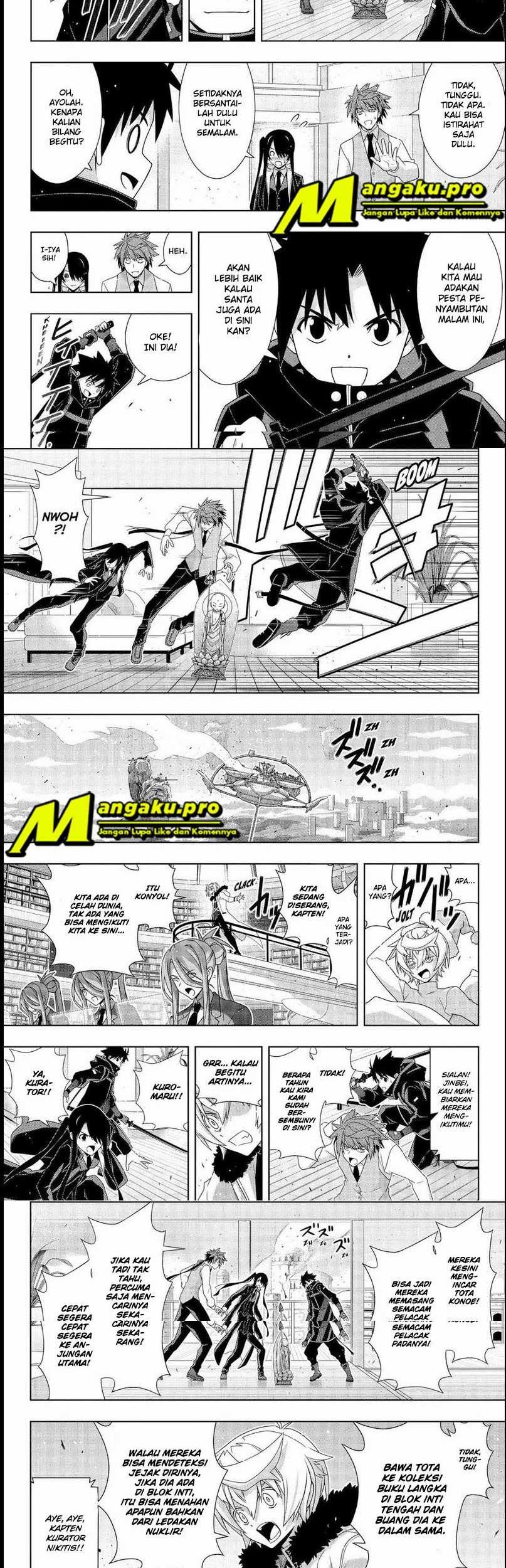 Manga UQ Holder! Chapter 179.2 gambar 2