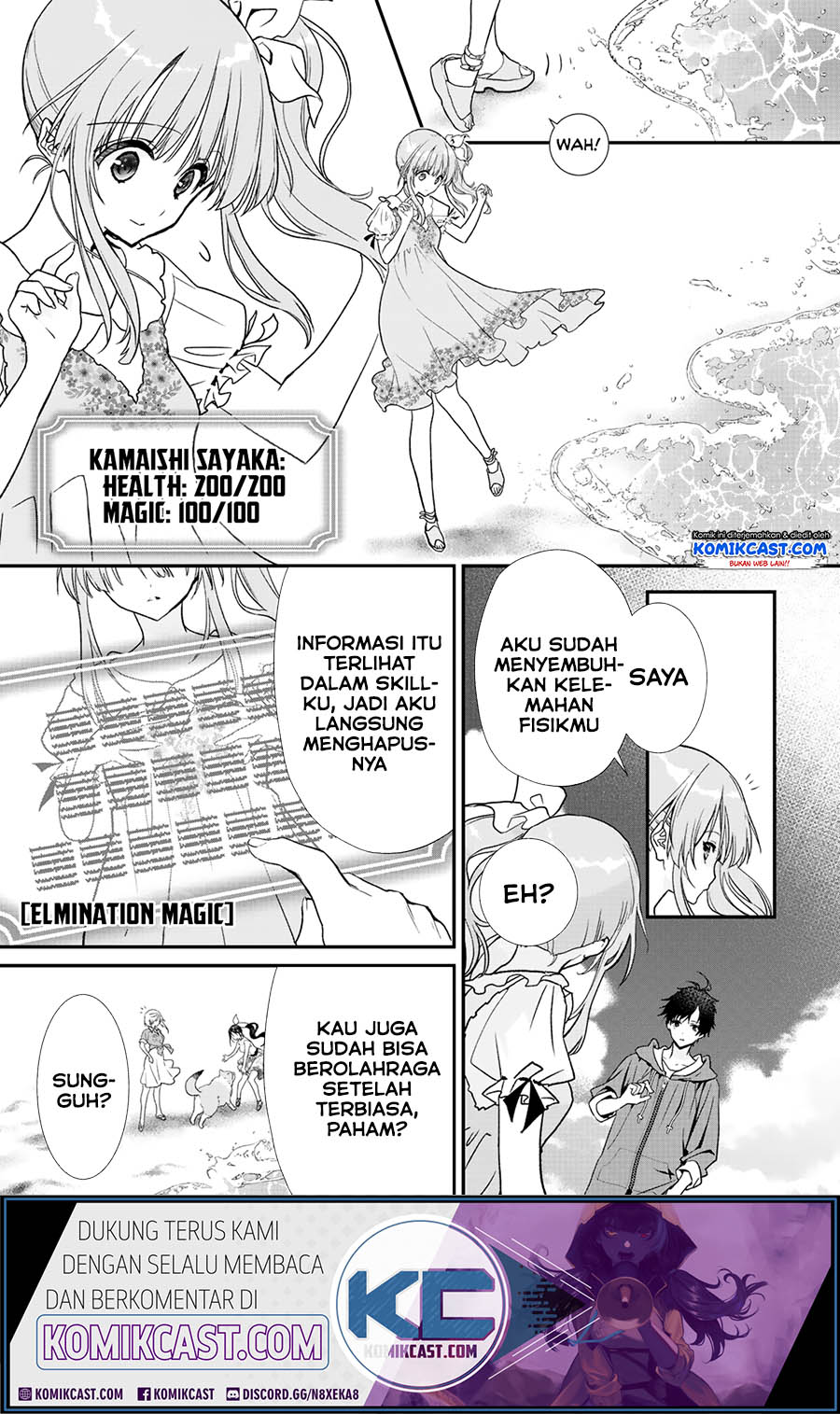 Manga Class ga Isekai Shoukan sareta Naka Ore dake Nokotta n desu ga Chapter 29.2 gambar 2