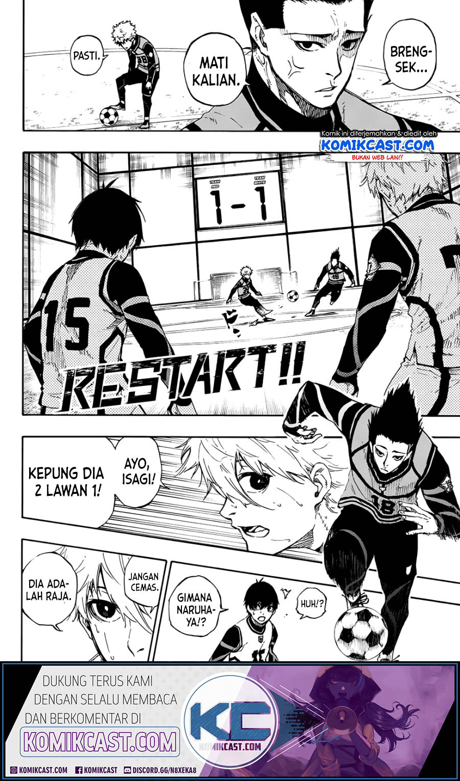 Manga Blue Lock Chapter 52 gambar 2